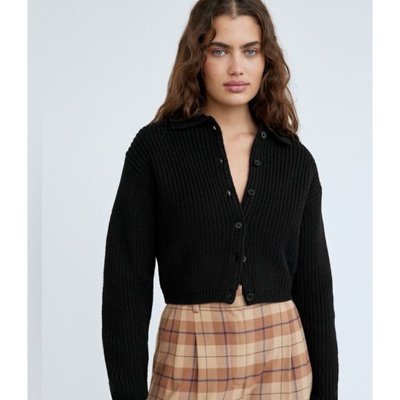 Aritzia Wilfred Nextdoor Wool Cotton Sweater - Picture 1 of 8